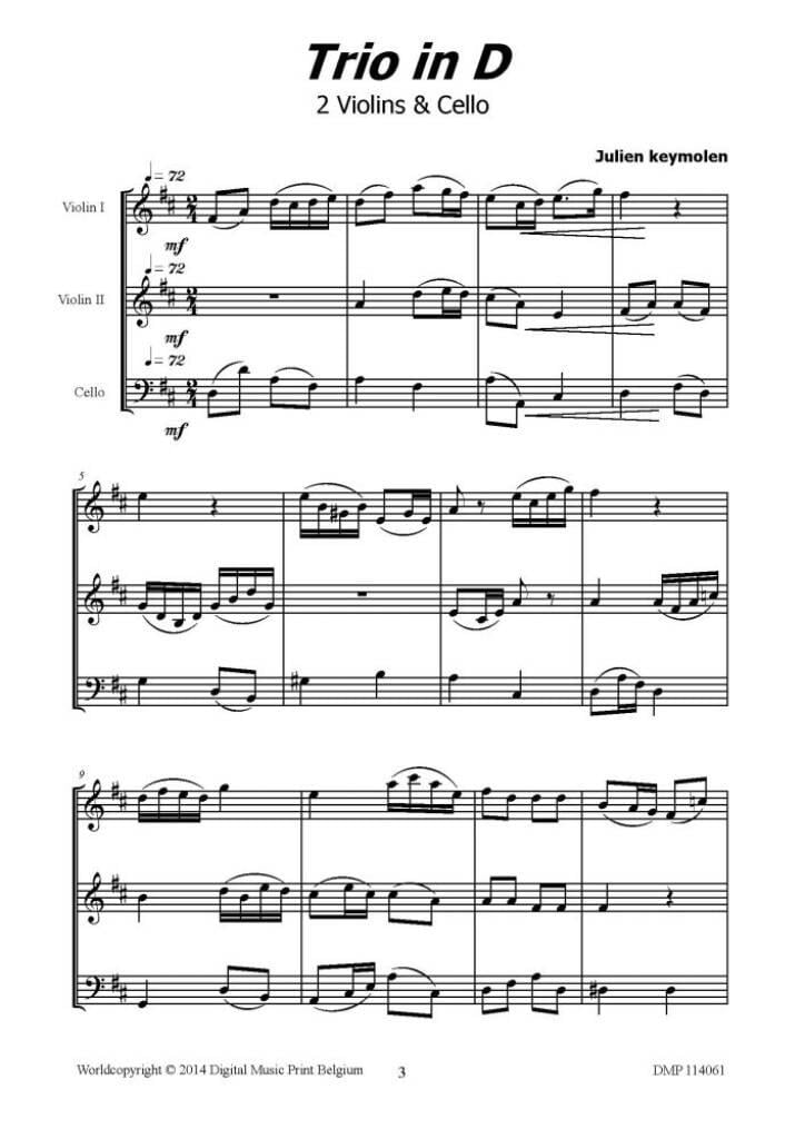 Trio In D